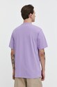 Ρούχα Βαμβακερό μπλουζάκι Superdry M1011572A.2LT μωβ
