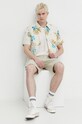 Superdry tricou din bumbac M1011889A.8ZU bej SS24