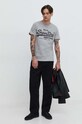 Superdry tricou din bumbac M1011472A.ZUC gri SS24