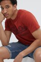Oblečení Bavlněné tričko Superdry M1011909A.UR5 červená