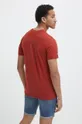 červená Bavlnené tričko Superdry