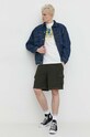 Superdry pamut póló M1011916A.71D fehér SS24