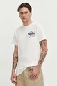 Бавовняна футболка Superdry M1011897A.22C бежевий SS24