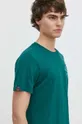 зелений Бавовняна футболка Superdry