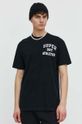 Superdry t-shirt bawełniany czarny M1011914A.02A