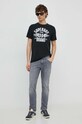 Superdry t-shirt M1011919A.9RN czarny SS24