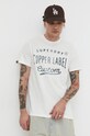 Oblečení Bavlněné tričko Superdry M1011900A.2BC béžová