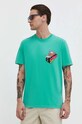 Superdry t-shirt bawełniany M1011907A.GBG zielony SS24