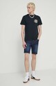 Superdry tricou din bumbac M1011918A.02A negru SS24