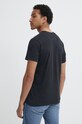 Odzież Superdry t-shirt bawełniany M1011981A.AFB czarny