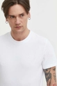 bianco Superdry t-shirt in cotone