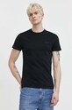 Хлопковая футболка Superdry хлопок чёрный M1011245M.16A