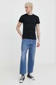 Хлопковая футболка Superdry M1011245M.16A чёрный SS24