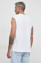 Ρούχα Βαμβακερό μπλουζάκι Calvin Klein Jeans J30J325211 λευκό