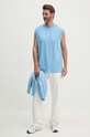 Calvin Klein Jeans t-shirt in cotone J30J325211 blu SS24