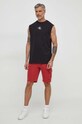 Βαμβακερό μπλουζάκι Calvin Klein Jeans J30J325211 μαύρο SS24