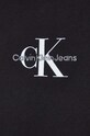 Βαμβακερό μπλουζάκι Calvin Klein Jeans J30J325211 μαύρο