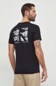 Bavlnené tričko Calvin Klein Jeans čierna J30J325489