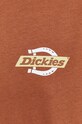 Pamučna majica Dickies SS RUSTON TEE DK0A4XDC smeđa