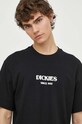 Bavlněné tričko Dickies MAX MEADOWS TEE SS černá DK0A4YRL