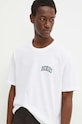 Dickies t-shirt bawełniany AITKIN CHEST TEE SS nadruk biały DK0A4Y8O