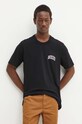 Bavlněné tričko Dickies AITKIN CHEST TEE SS černá DK0A4Y8O