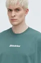 πράσινο Βαμβακερό μπλουζάκι Dickies ENTERPRISE TEE SS