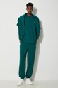 Puma cotton t-shirt 624009 turquoise SS25