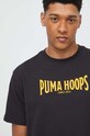 Бавовняна футболка Puma чорний 624755