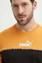 καφέ Βαμβακερό μπλουζάκι Puma
