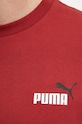 Puma t-shirt bawełniany 674470 czerwony