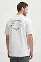 Puma tricou din bumbac print bej 623558