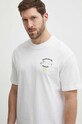 Хлопковая футболка Puma бежевый 623558