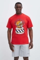 rosso Puma t-shirt in cotone Uomo