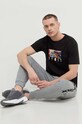 Puma t-shirt in cotone 625418 nero SS24
