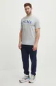 Βαμβακερό μπλουζάκι Puma SQUAD γκρί