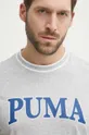 szary Puma t-shirt bawełniany SQUAD