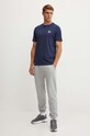Bombažna kratka majica Puma 679187 mornarsko modra SS24