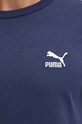 Bombažna kratka majica Puma 679187 mornarsko modra