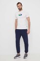 Хлопковая футболка Puma 680183 белый SS24