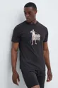 μαύρο Βαμβακερό μπλουζάκι Puma PUMA X ONE PIECE