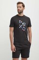 Бавовняна футболка Puma PUMA X PLAYSTATION бавовна чорний 624676