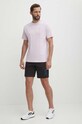 Puma tricou din bumbac PUMA X PLAYSTATION 624694 violet SS24