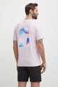 Одежда Хлопковая футболка Puma PUMA X PLAYSTATION 624694 фиолетовой