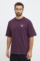 Бавовняна футболка Puma BETTER CLASSICS фіолетовий 679188