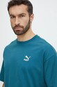 Хлопковая футболка Puma BETTER CLASSICS бирюзовый 679188