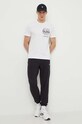 Colmar tricou din bumbac 7537.6SH alb SS24