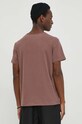 Одяг Бавовняна футболка AllSaints BODEGA M031JA коричневий