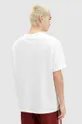 bela Bombažna kratka majica AllSaints DAIZED SS CREW