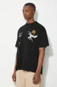 czarny Represent t-shirt bawełniany Icarus